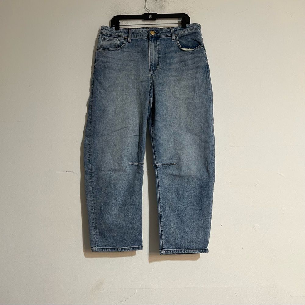 Kut from the Kloth Ashley High Rise Slouchy Barrel Straight Leg Jeans Size 12